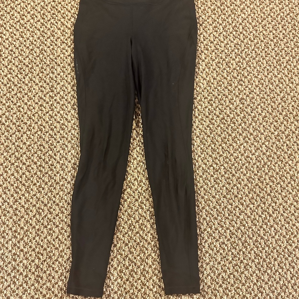 Lululemon double lined thick leggings-black-size 8/ warm winter leggings